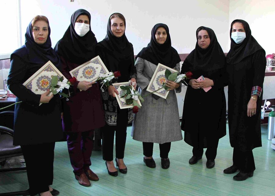 شهرری | تقدیر از پرستاران شاغل در بهزیستی