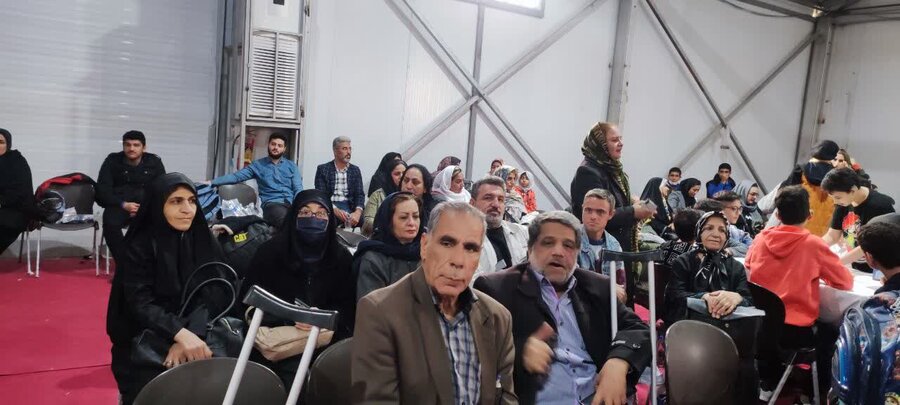 شهرری | حضور معلولین در اختتامیه مسابقه برنده شو شهرری | حضور معلولین در اختتامیه مسابقه برنده شو