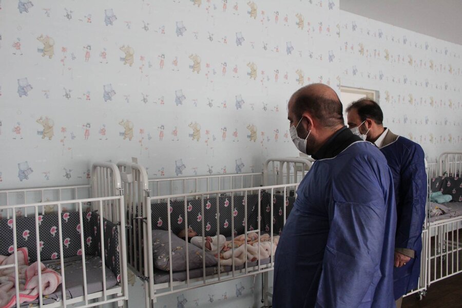 بازدید مدیرکل ثبت اسناد و املاک از شیرخوارگاه شبیر