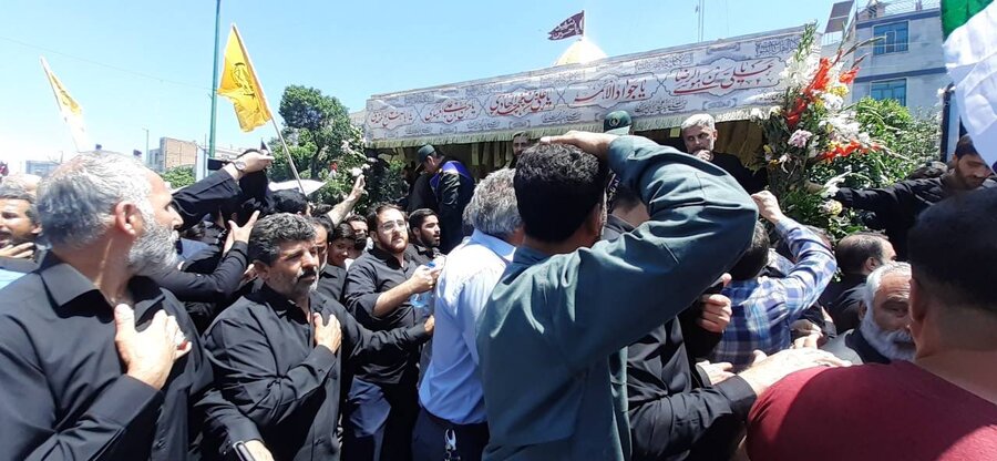 شهرری | حضور درمراسم تشییع پیکر شهید راه خدمت شهرری | حضور درمراسم تشییع پیکر شهید راه خدمت