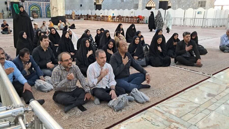 شهرری | گرامیداشت هفتمین روز شهادت شهدای خدمت