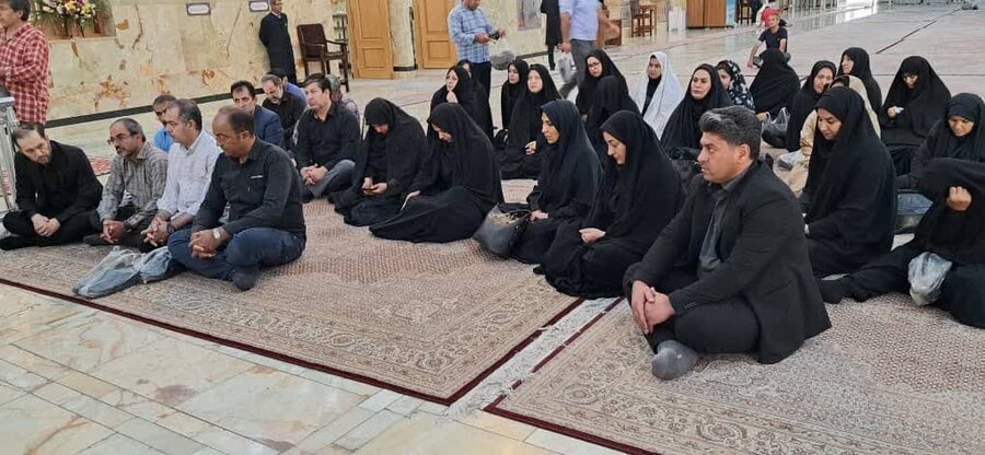 شهرری | گرامیداشت هفتمین روز شهادت شهدای خدمت