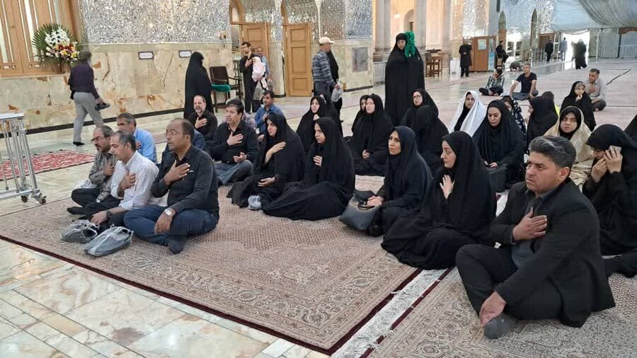 شهرری | گرامیداشت هفتمین روز شهادت شهدای خدمت