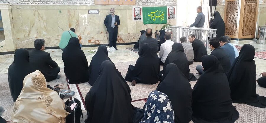 شهرری | گرامیداشت هفتمین روز شهادت شهدای خدمت