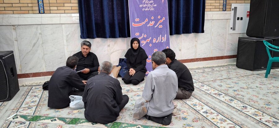 شهرری | سخنرانی قبل از خطبه و برگزاری میز خدمت در نماز جمعه شهرری | سخنرانی قبل از خطبه و برگزاری میز خدمت در نماز جمعه