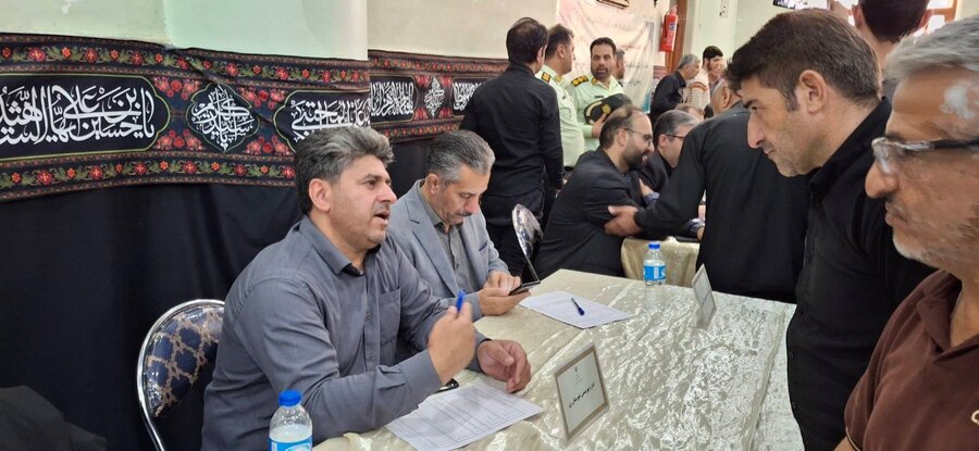 شهرری| برپایی میزخدمت شهرری| برپایی میزخدمت