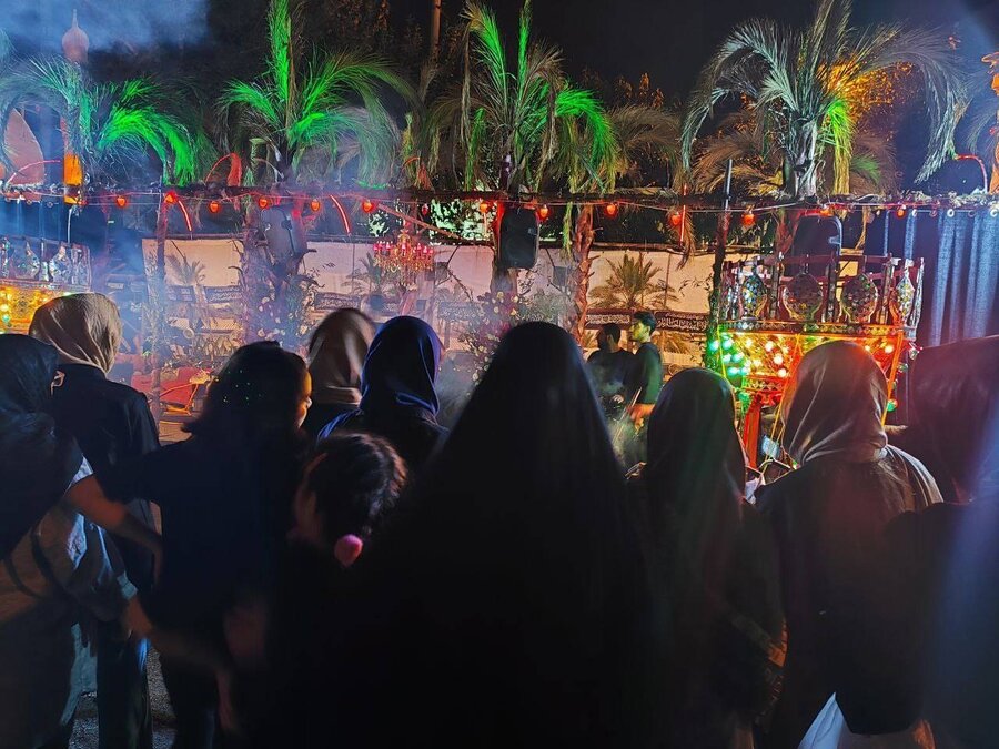 شهرری | برگزاری سوگواری ایام محرم توسط دختران مراکز شهرری | برگزاری سوگواری ایام محرم توسط دختران مراکز