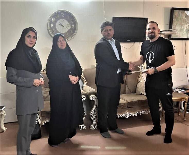 شهرری | تجلیل از معلول ورزشکار شهرری | تجلیل از معلول ورزشکار