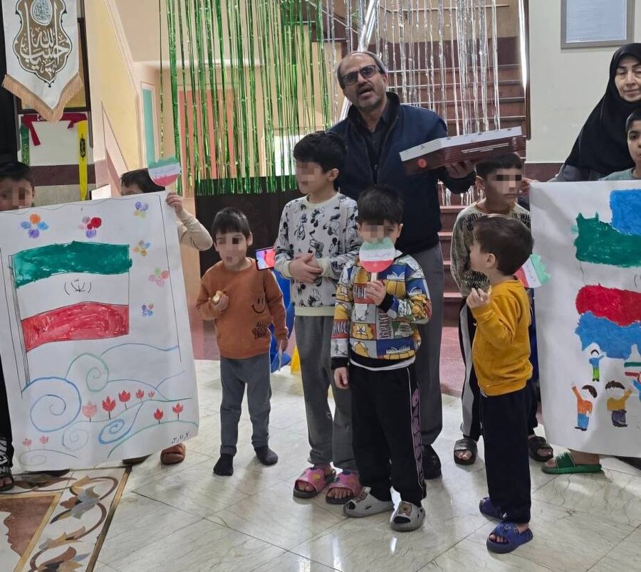 شهرری |  برگزاری مراسم سالگرد پیروزی انقلاب اسلامی در شیرخوارگاه حضرت رقیه(س)