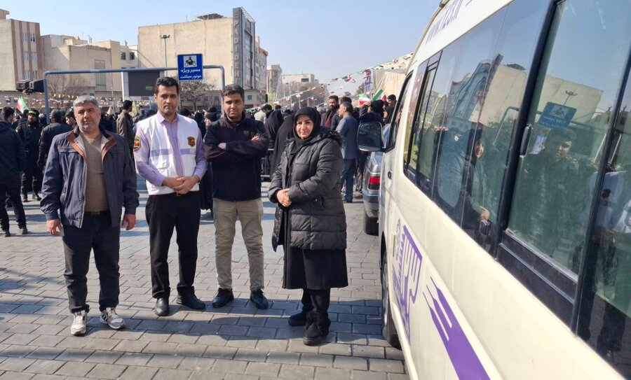 شهرری | شرکت در راهپیمایی ۲۲ بهمن شهرری | شرکت در راهپیمایی ۲۲ بهمن