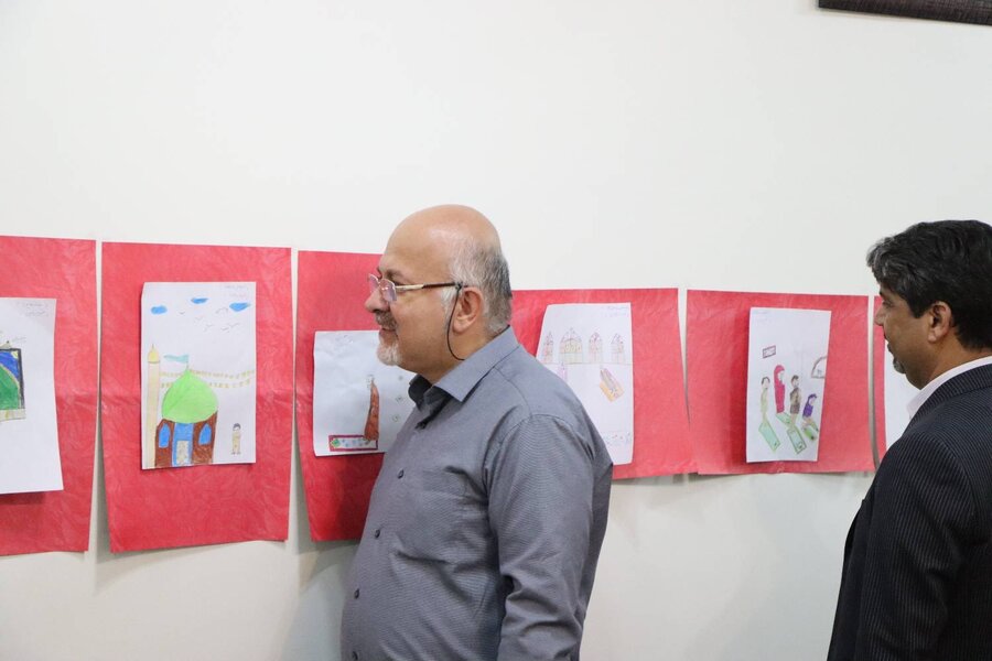 شهرری| نماز از نگاه کودکان تجلی ایمان کودکانه بر کاغذ نقاشی شهرری| نماز از نگاه کودکان تجلی ایمان کودکانه بر کاغذ نقاشی