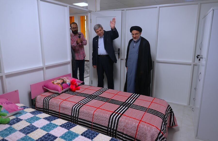 افتتاحیه مرکز شبه خانواده بچه های آسمان نور