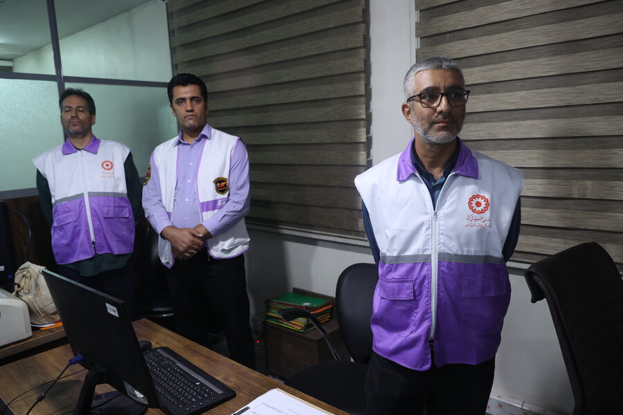 بازدید از مرکز اورژانس اجتماعی شهر ری