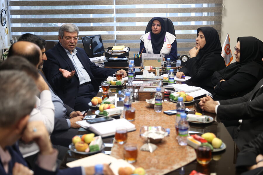 بازدید از مرکز اورژانس اجتماعی شهر ری